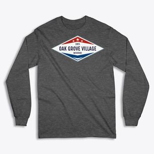 Oak Grove Village Missouri Diamond Star Classic Long Sleeve T-Shirt
