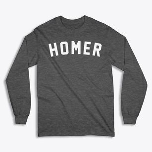 Homer Alaska Classic Curve Classic Long Sleeve T-Shirt