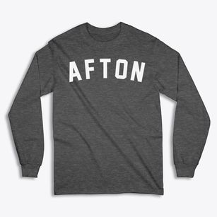 Afton Iowa Classic Curve Classic Long Sleeve T-Shirt