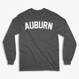 Auburn West Virginia Classic Curve Classic Long Sleeve T-Shirt