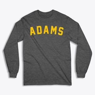 Adams North Dakota Classic Curve Classic Long Sleeve T-Shirt