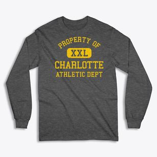 Charlotte Iowa Athletic Dept Classic Long Sleeve T-Shirt