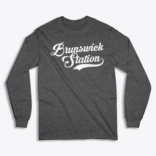 Brunswick Station Maine Vintage Team Classic Long Sleeve T-Shirt