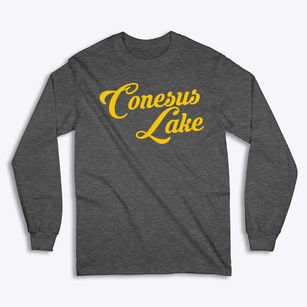 Conesus Lake New York Vintage Team Classic Long Sleeve T-Shirt