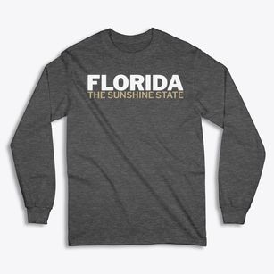  Florida White and Gold Classic Long Sleeve T-Shirt