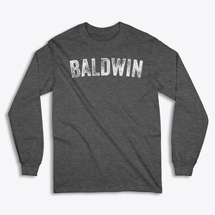 Baldwin Michigan Timeless Retro Classic Long Sleeve T-Shirt