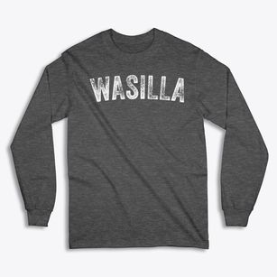 Wasilla Alaska Timeless Retro Classic Long Sleeve T-Shirt