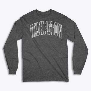 Wahpeton Iowa Trendy Block Classic Long Sleeve T-Shirt