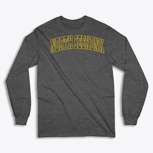 North Seekonk Massachusetts Trendy Block Classic Long Sleeve T-Shirt
