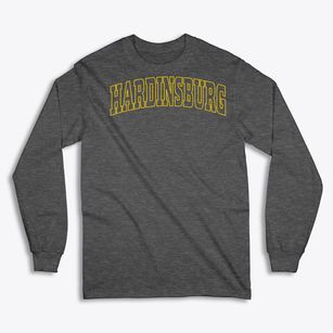 Hardinsburg Kentucky Trendy Block Classic Long Sleeve T-Shirt