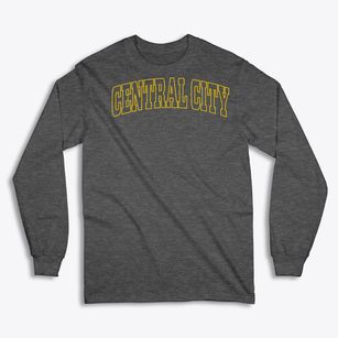 Central City Illinois Trendy Block Classic Long Sleeve T-Shirt
