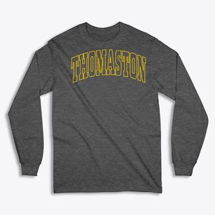Thomaston Georgia Trendy Block Classic Long Sleeve T-Shirt