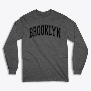 Brooklyn Wisconsin Varsity Classic Long Sleeve T-Shirt