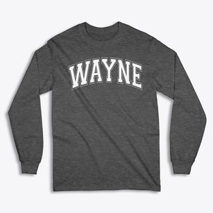 Wayne New York Varsity Classic Long Sleeve T-Shirt
