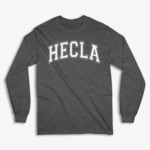 Hecla South Dakota Varsity Classic Long Sleeve T-Shirt
