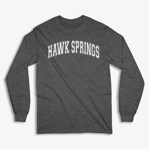 Hawk Springs Wyoming Varsity Classic Long Sleeve T-Shirt