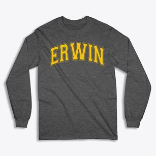 Erwin New York Varsity Classic Long Sleeve T-Shirt