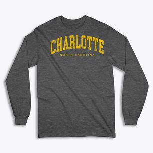 Charlotte North Carolina Urban Vibe Classic Long Sleeve T-Shirt