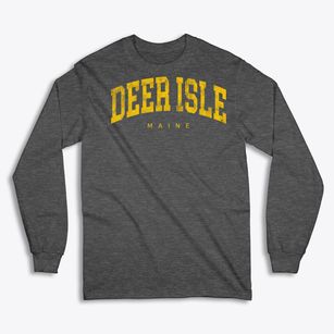 Deer Isle Maine Urban Vibe Classic Long Sleeve T-Shirt