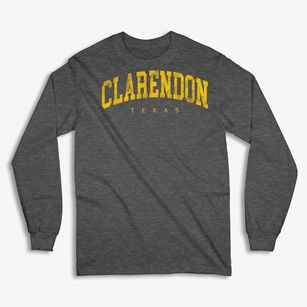 Clarendon Texas Urban Vibe Classic Long Sleeve T-Shirt