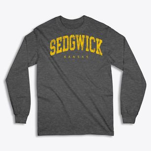 Sedgwick Kansas Urban Vibe Classic Long Sleeve T-Shirt