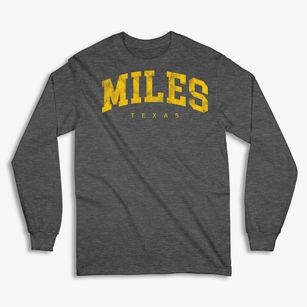 Miles Texas Urban Vibe Classic Long Sleeve T-Shirt