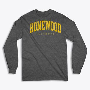 Homewood Illinois Urban Vibe Classic Long Sleeve T-Shirt