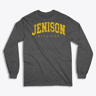 Jenison Michigan Urban Vibe Classic Long Sleeve T-Shirt