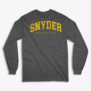 Snyder Nebraska Urban Vibe Classic Long Sleeve T-Shirt