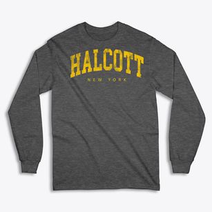 Halcott New York Urban Vibe Classic Long Sleeve T-Shirt