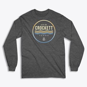 Crockett Texas Color Fade Classic Long Sleeve T-Shirt