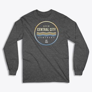 Central City Kentucky Color Fade Classic Long Sleeve T-Shirt