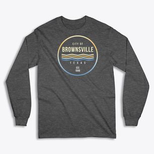 Brownsville Texas Color Fade Classic Long Sleeve T-Shirt