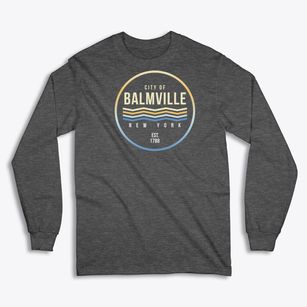Balmville New York Color Fade Classic Long Sleeve T-Shirt