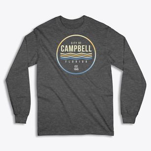 Campbell Florida Color Fade Classic Long Sleeve T-Shirt