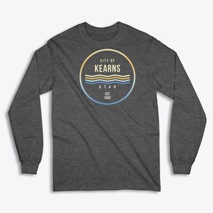 Kearns Utah Color Fade Classic Long Sleeve T-Shirt