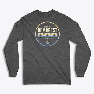 Demorest Georgia Color Fade Classic Long Sleeve T-Shirt