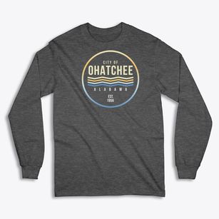 Ohatchee Alabama Color Fade Classic Long Sleeve T-Shirt