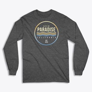 Paradise California Color Fade Classic Long Sleeve T-Shirt