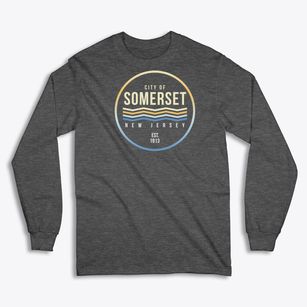 Somerset New Jersey Color Fade Classic Long Sleeve T-Shirt