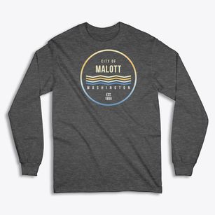 Malott Washington Color Fade Classic Long Sleeve T-Shirt