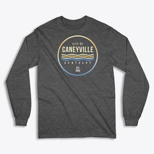 Caneyville Kentucky Color Fade Classic Long Sleeve T-Shirt