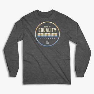 Equality Illinois Color Fade Classic Long Sleeve T-Shirt