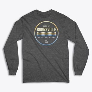 Burnsville West Virginia Color Fade Classic Long Sleeve T-Shirt