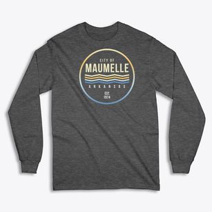 Maumelle Arkansas Color Fade Classic Long Sleeve T-Shirt