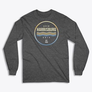 Harrisburg Ohio Color Fade Classic Long Sleeve T-Shirt