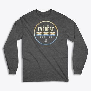 Everest Kansas Color Fade Classic Long Sleeve T-Shirt