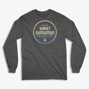 Sunset Arkansas Color Fade Classic Long Sleeve T-Shirt