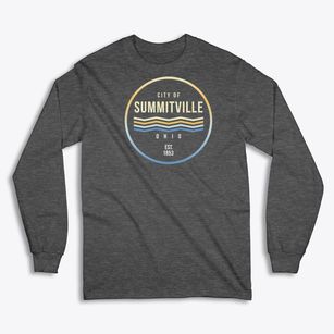 Summitville Ohio Color Fade Classic Long Sleeve T-Shirt