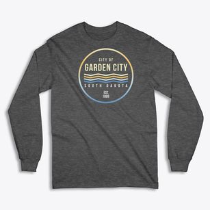 Garden City South Dakota Color Fade Classic Long Sleeve T-Shirt